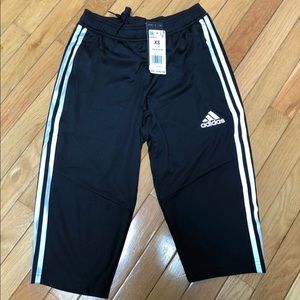 NWT Mens adidas 3/4 pant XS